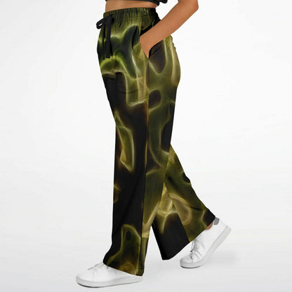 Fractal Camo Flare Joggers