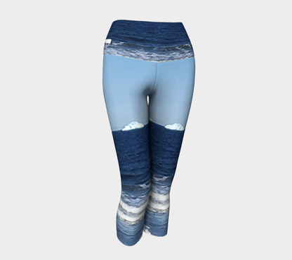 Nfld Icebergs Eco Yoga Capris