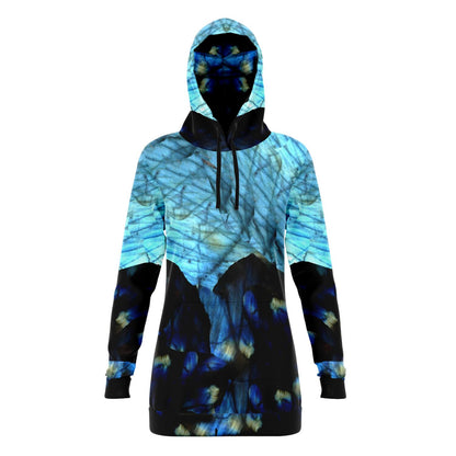 Dark Labradorite Longline Hoodie