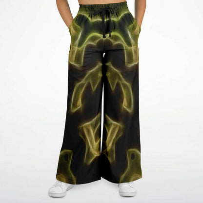 Fractal Camo Flare Joggers