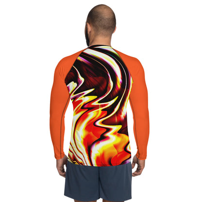 Lake of Fire Men's Rash Guard