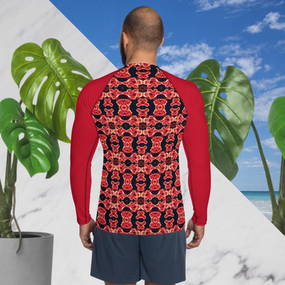 Brain Amoeba Men's Rash Guard