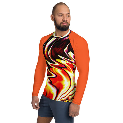 Lake of Fire Men's Rash Guard