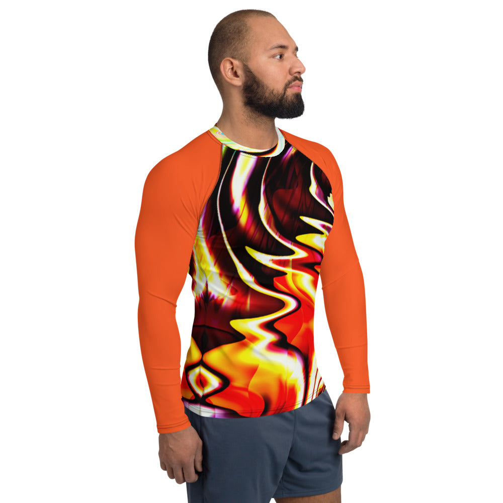 Lake of Fire Men's Rash Guard