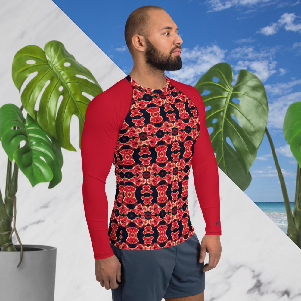 Brain Amoeba Men's Rash Guard