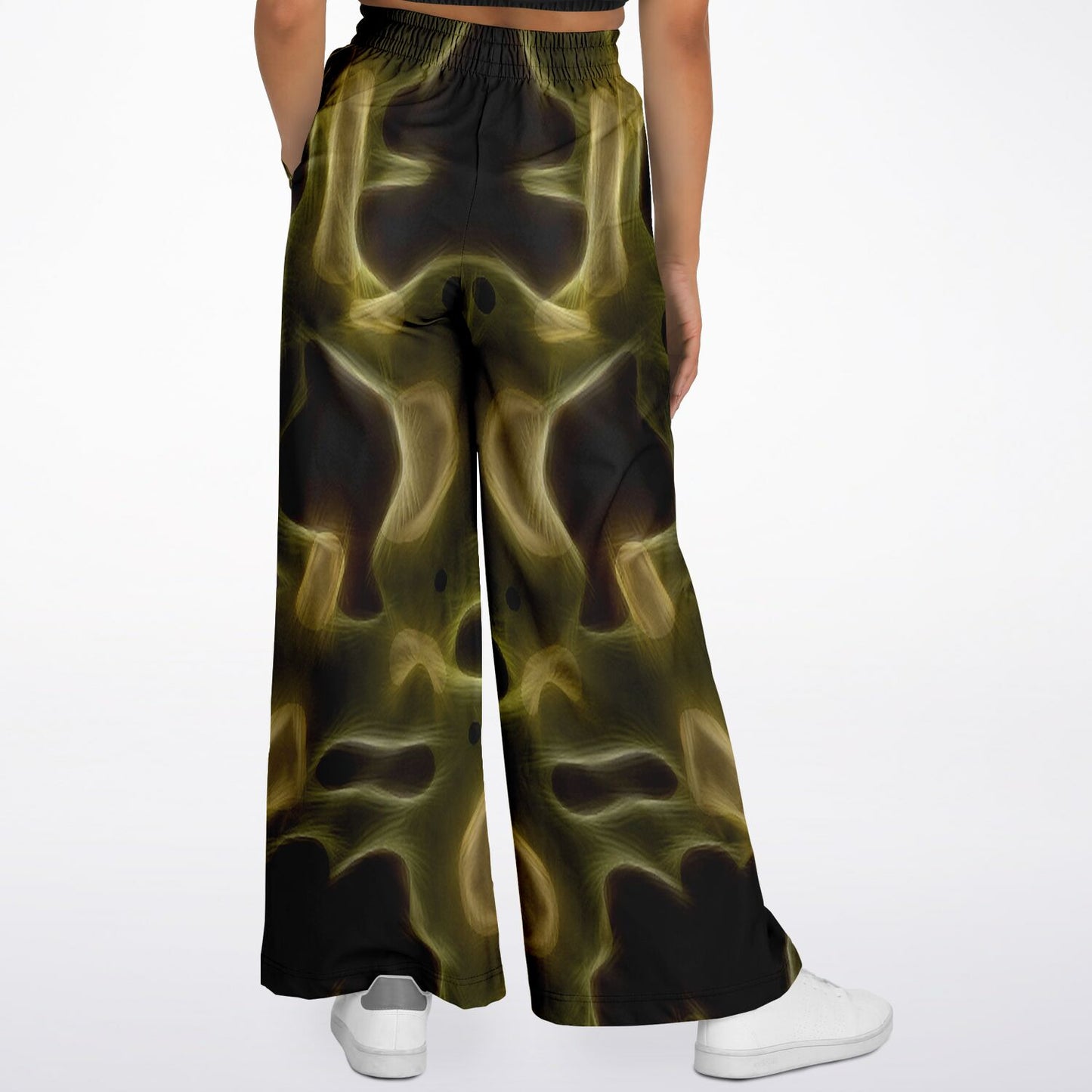 Fractal Camo Flare Joggers