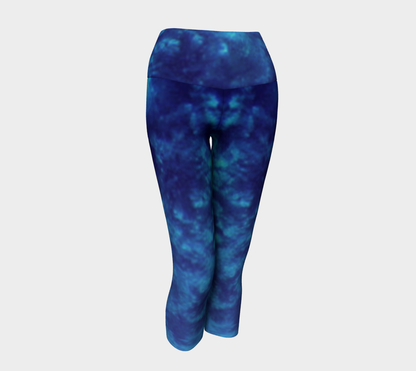 Coral Reef Eco Yoga Capris