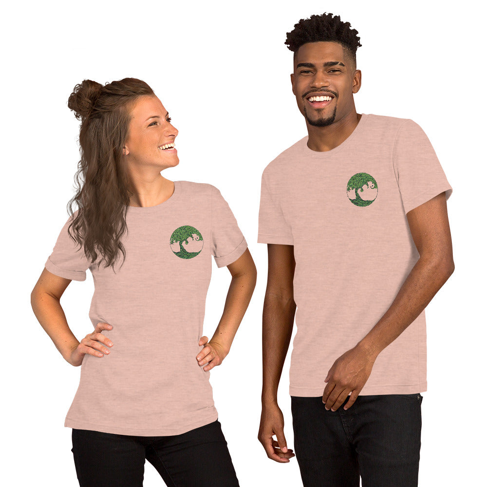 Embroidered Tree of Life - Unisex Eco T-Shirt