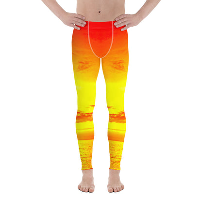 Tequila Sunrise Men's Leggings