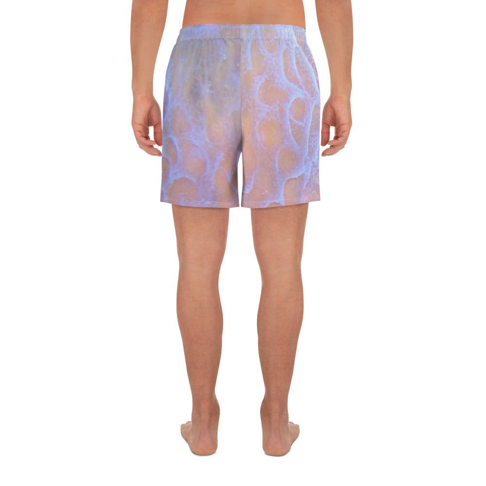 Men's Athletic Long Shorts - Sea Sponge