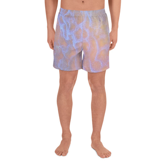 Men's Athletic Long Shorts - Sea Sponge