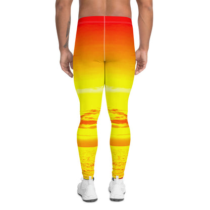 Tequila Sunrise Men's Leggings