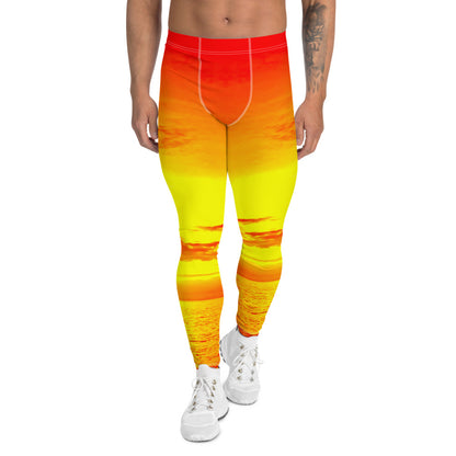 Tequila Sunrise Men's Leggings