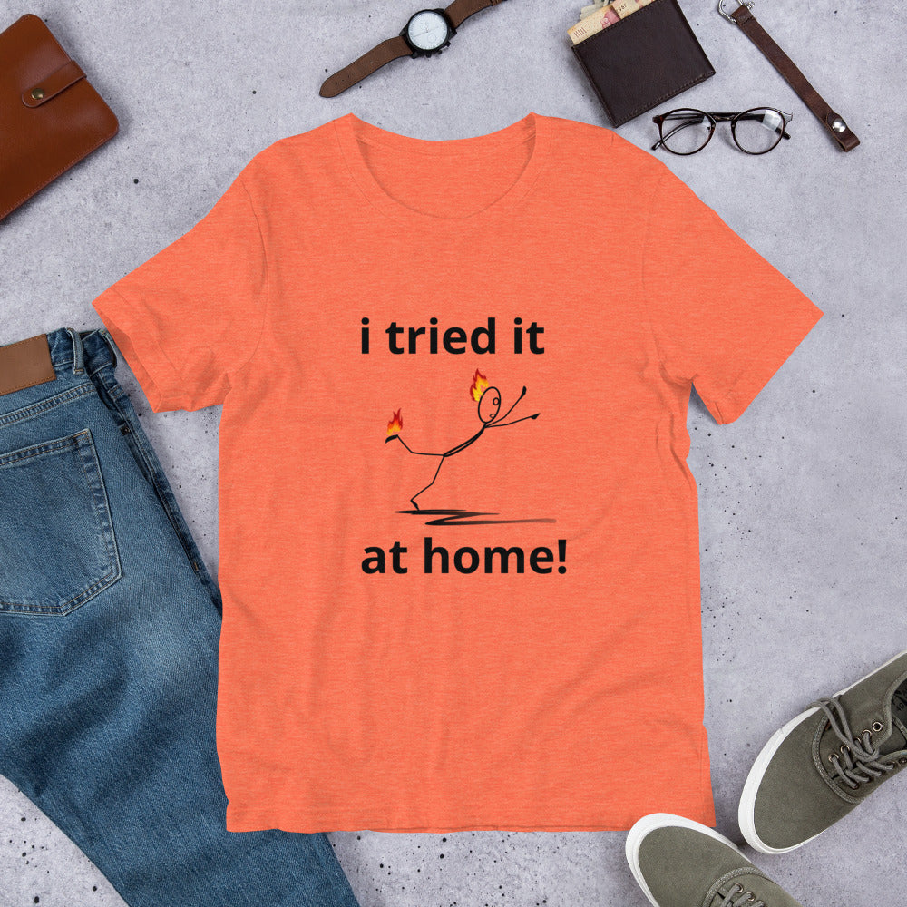 i tried it - Unisex Eco T-Shirt