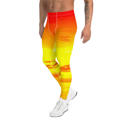 Tequila Sunrise Men's Leggings