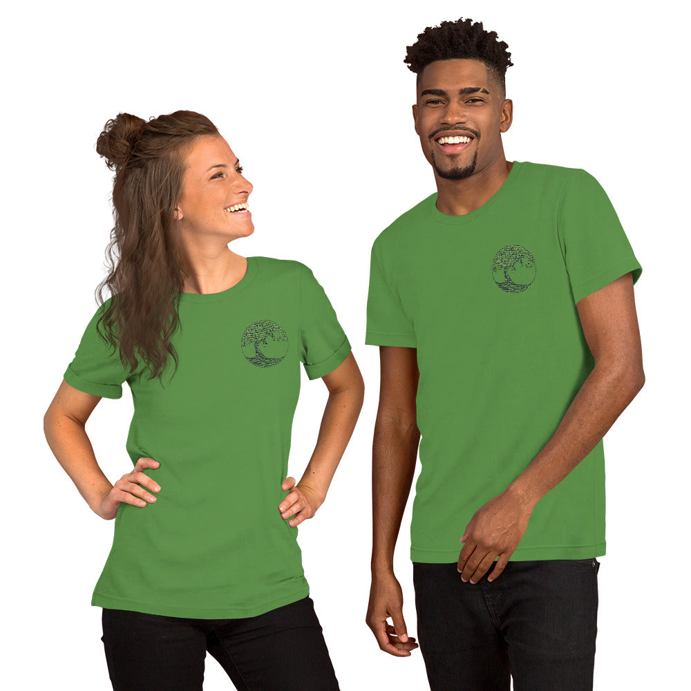 Embroidered Tree of Life - Unisex Eco T-Shirt