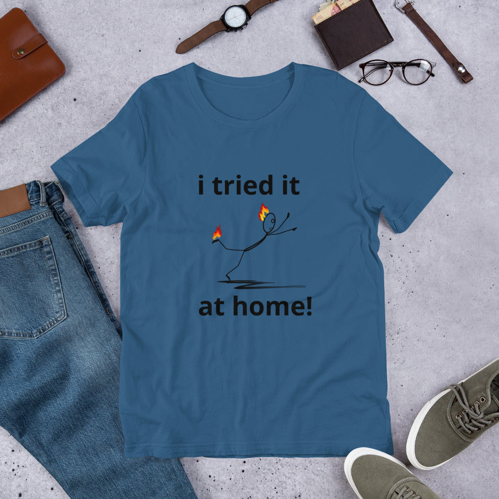 i tried it - Unisex Eco T-Shirt