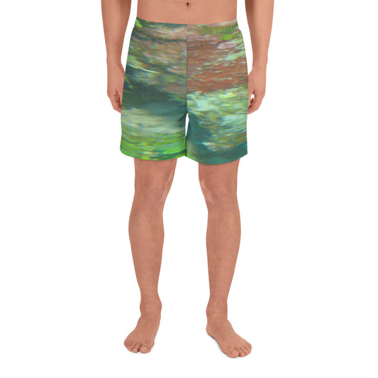 Men's Athletic Long Shorts - Ocean Reef