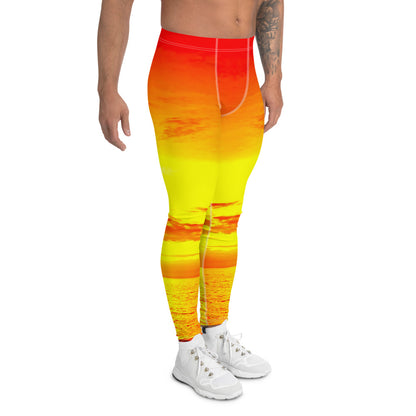 Tequila Sunrise Men's Leggings