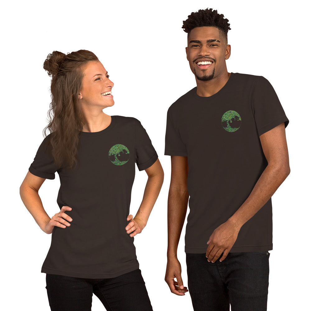 Embroidered Tree of Life - Unisex Eco T-Shirt