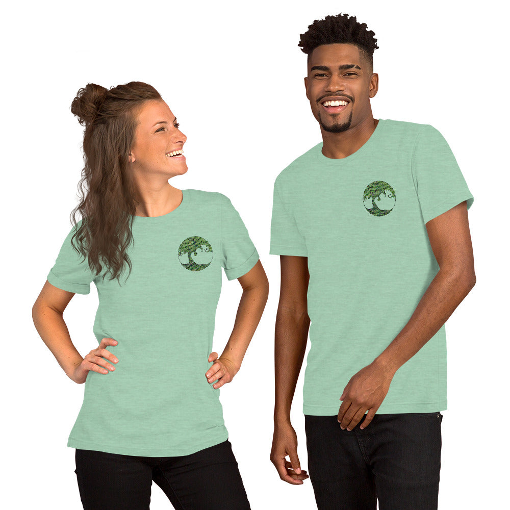 Embroidered Tree of Life - Unisex Eco T-Shirt