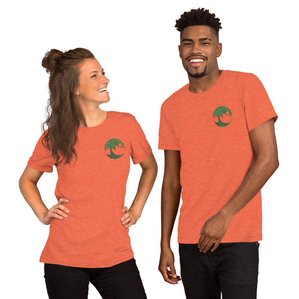 Embroidered Tree of Life - Unisex Eco T-Shirt