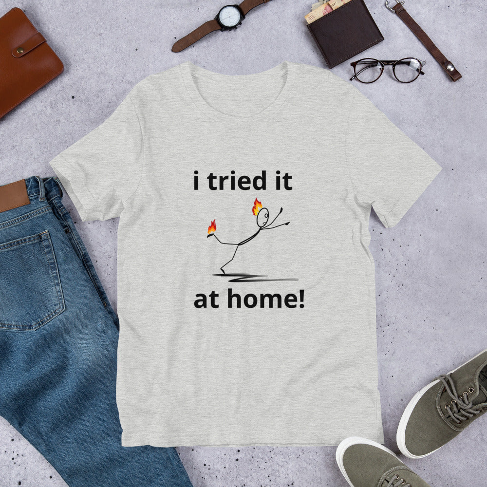 i tried it - Unisex Eco T-Shirt