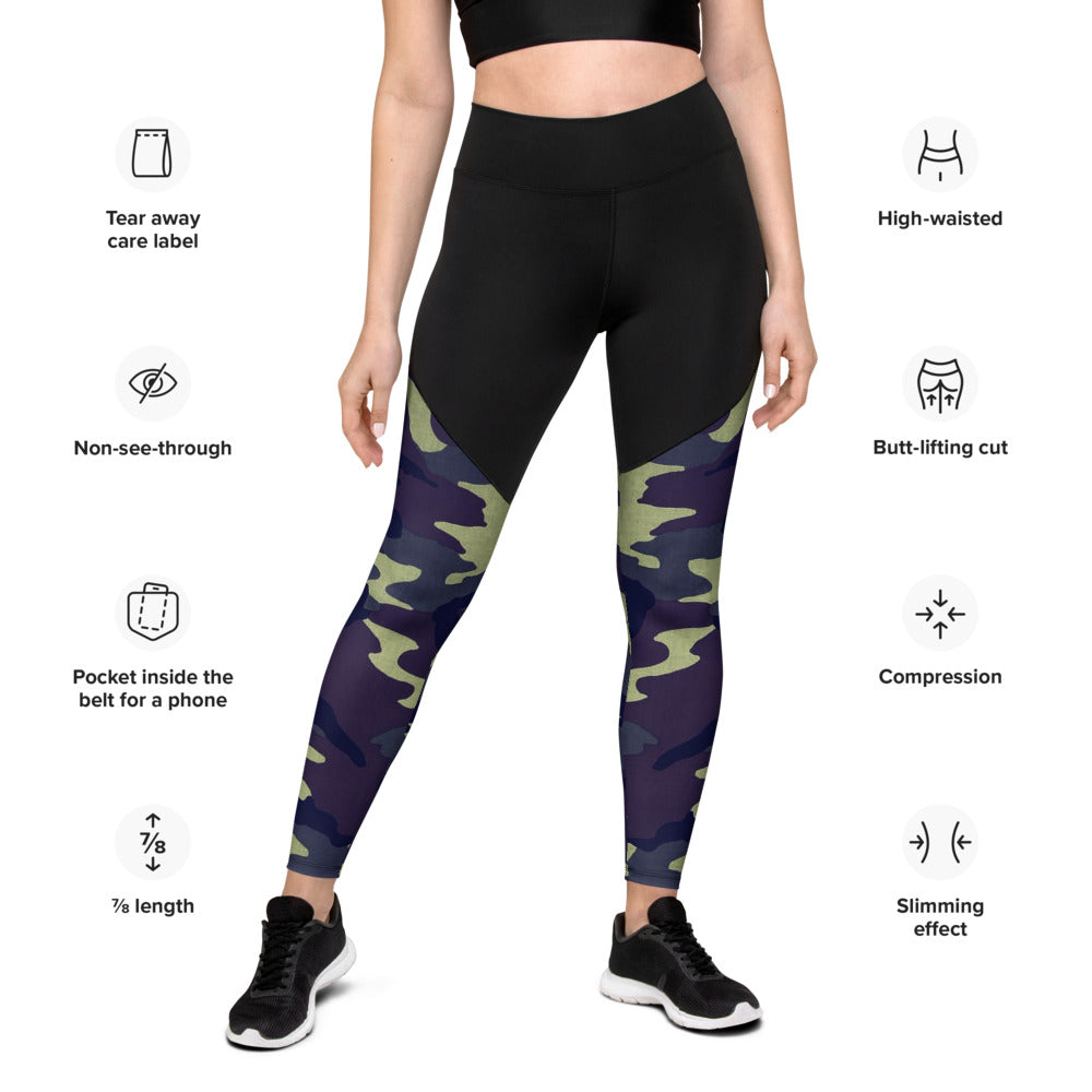 Camo Sports Leggings