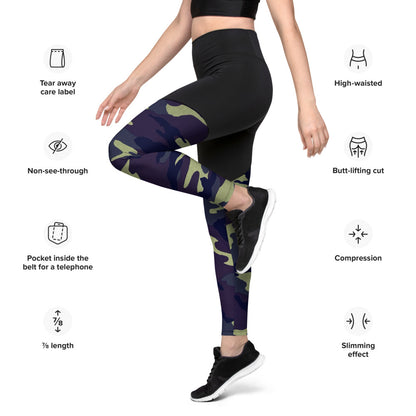 Camo Sports Leggings