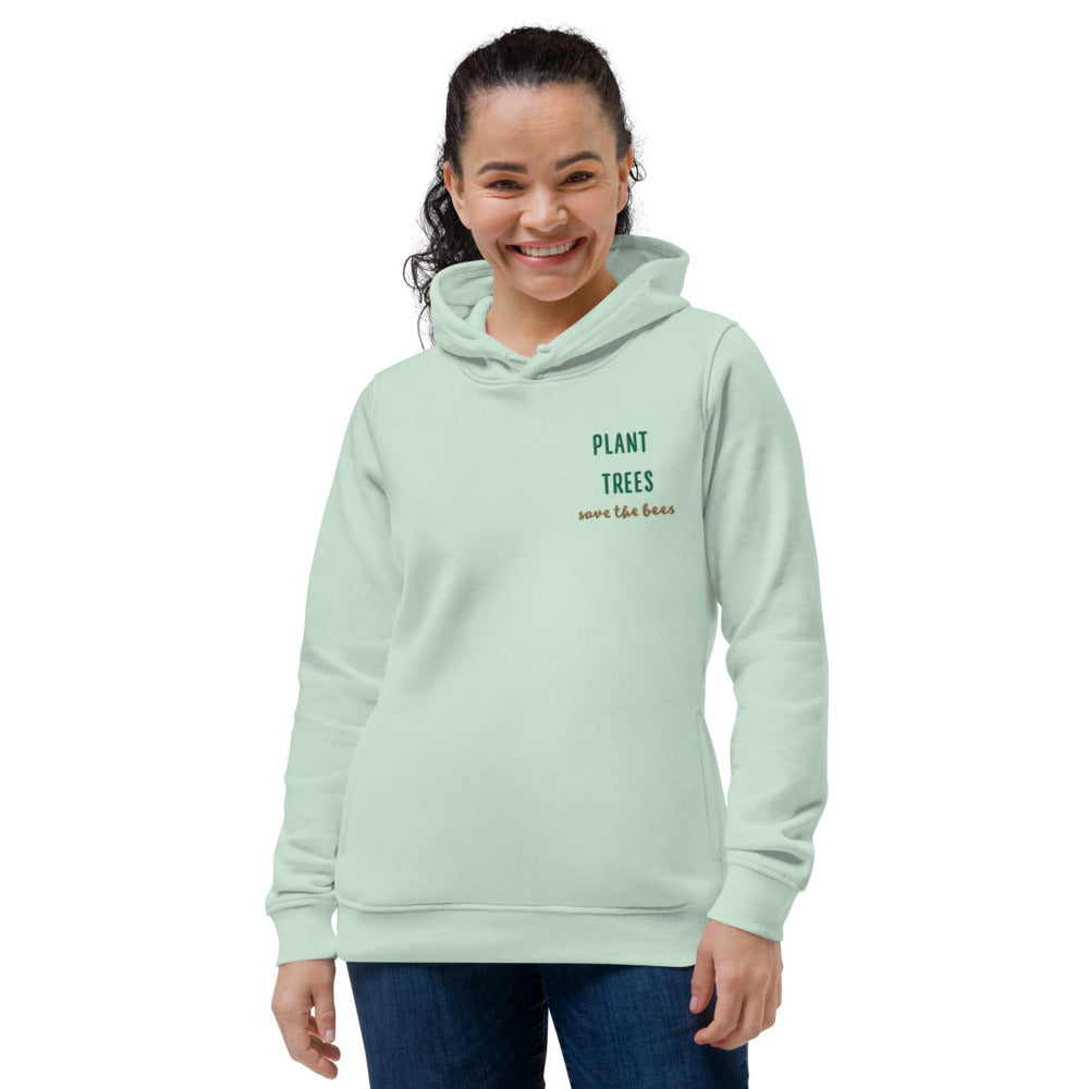 Save the Bees Women's Eco Fitted Hoodie