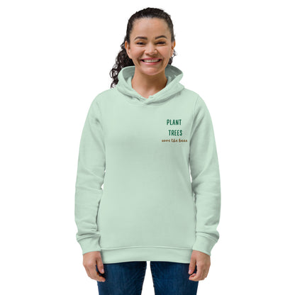 Save the Bees Women's Eco Fitted Hoodie