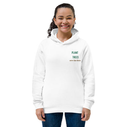 Save the Bees Women's Eco Fitted Hoodie