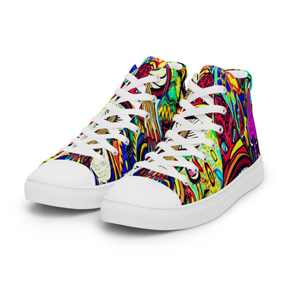 Psychedelic Shrooms Women’s High Top Shoes